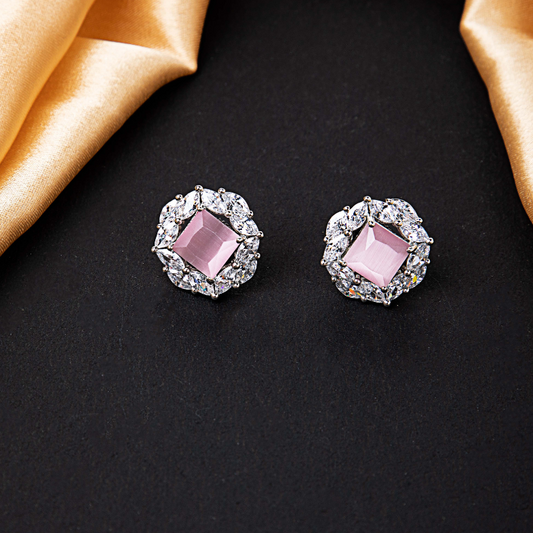 Konkona American Diamond Earrings