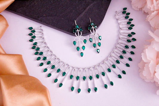 Green AD Necklace Set