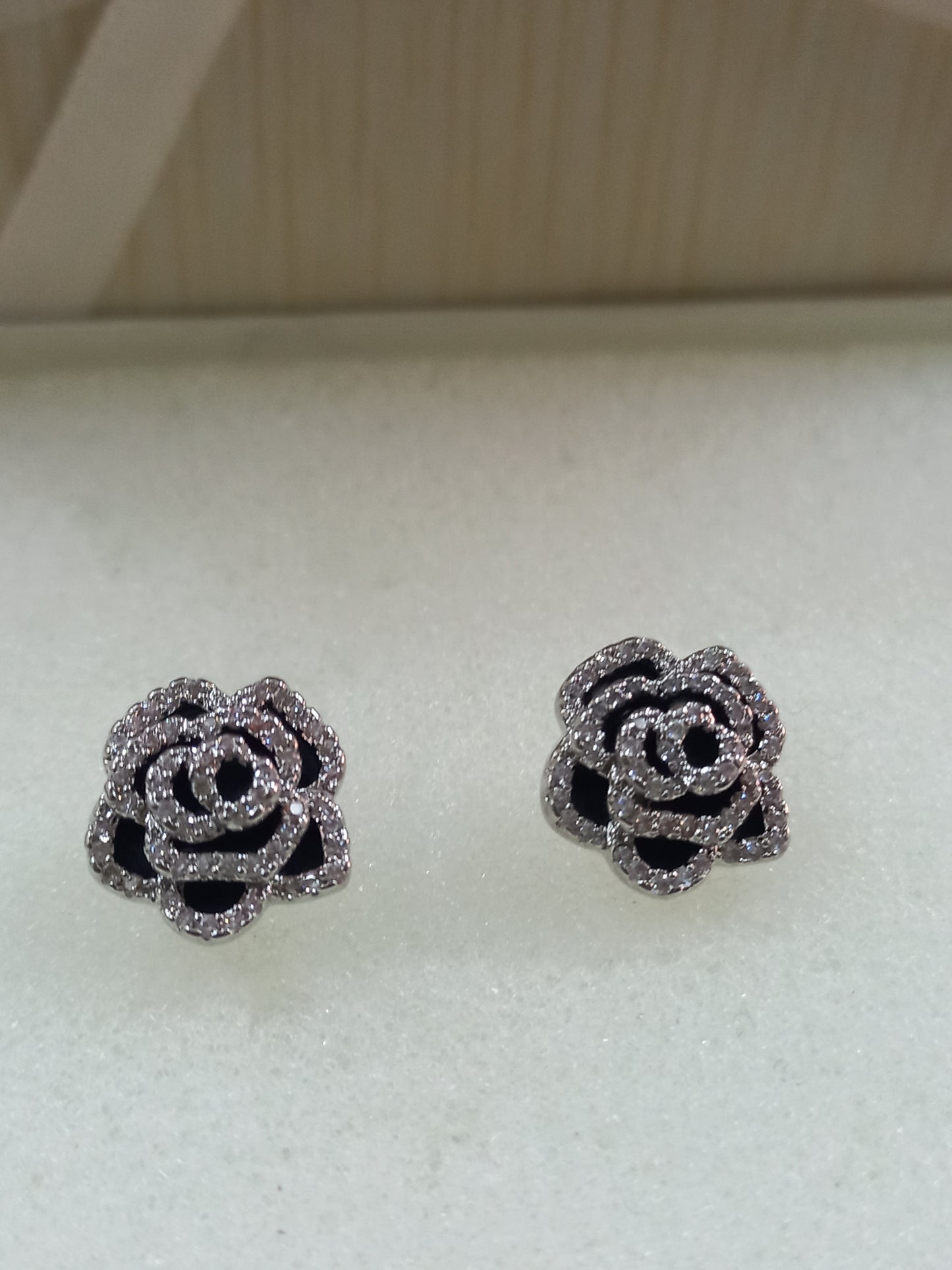 Rose Shaped Studs