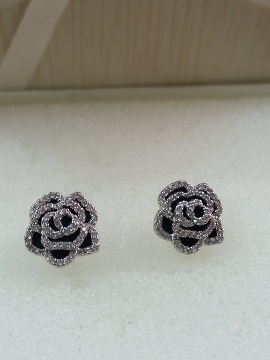 Rose Shaped Studs