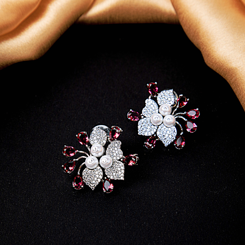 Madhuri American Diamond Earrings