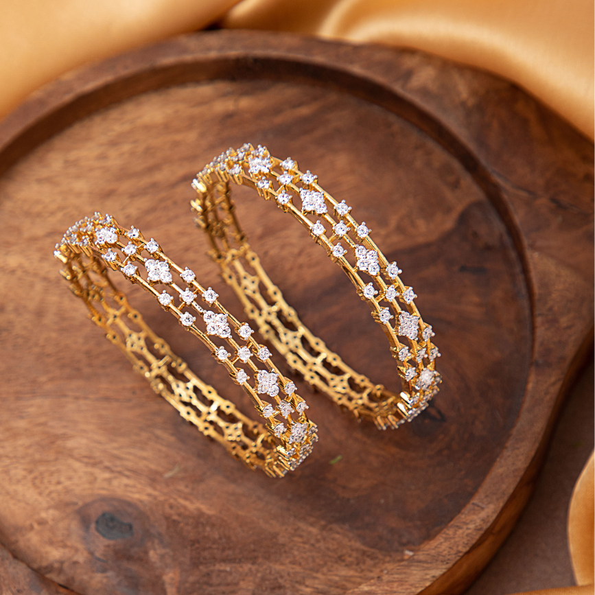 Juhi American Diamond Bangles