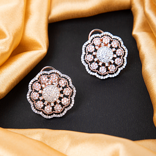 Dia American Diamond Earrings