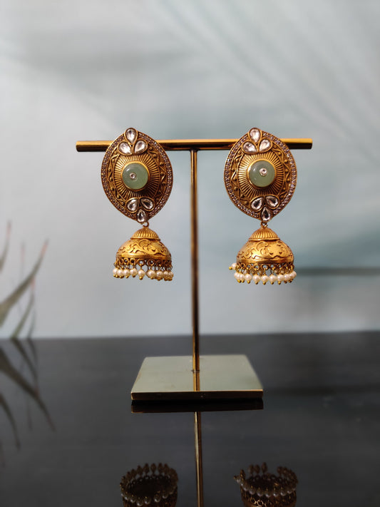 Sandhya Kundan Earrings