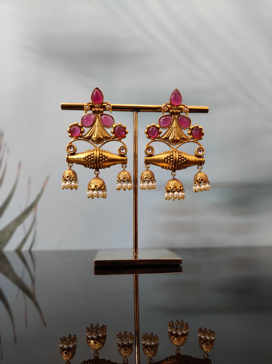 Poorvi Kundan Earrings