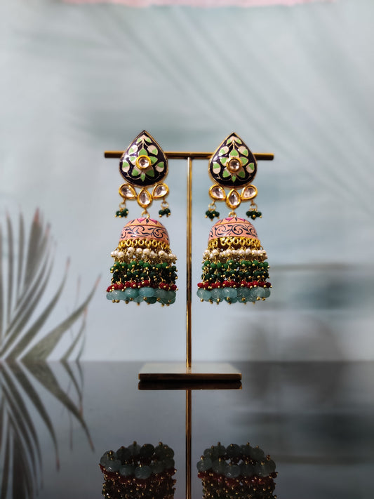 Sanya Kundan Earrings