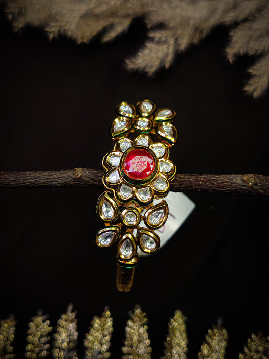 Ruby Kundan Bracelet