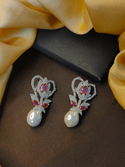 AD Pearl Earrings