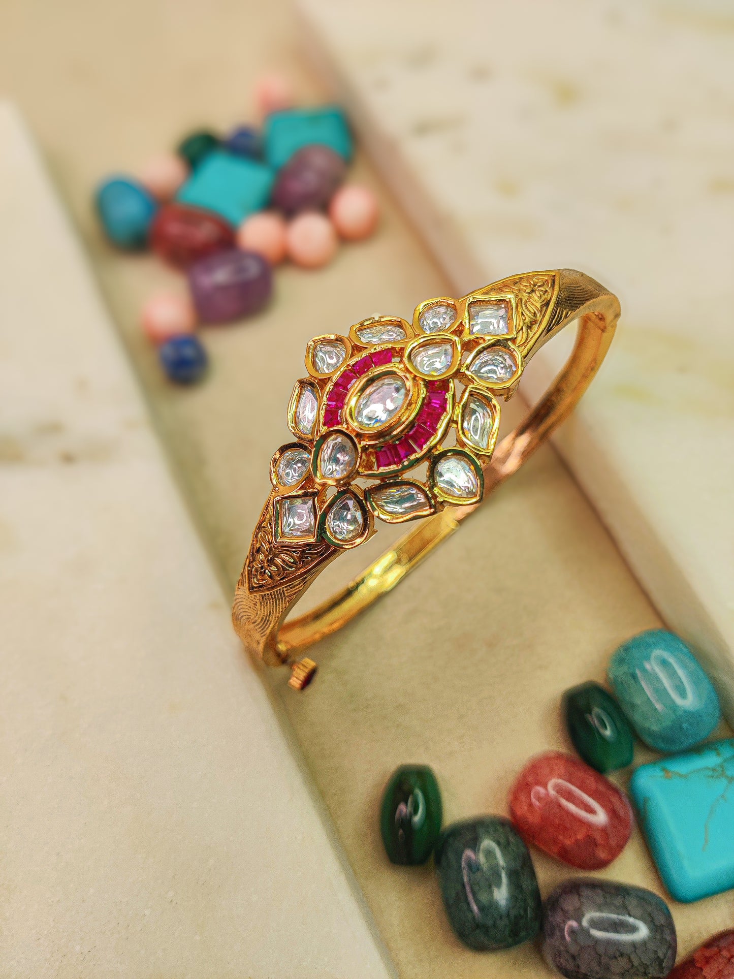 Nancy Kundan Bracelet