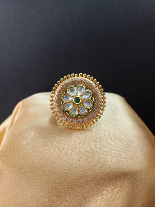 Muskan Kundan Ring