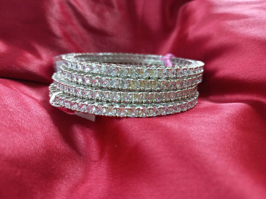 Kashvi American Diamond Bangles