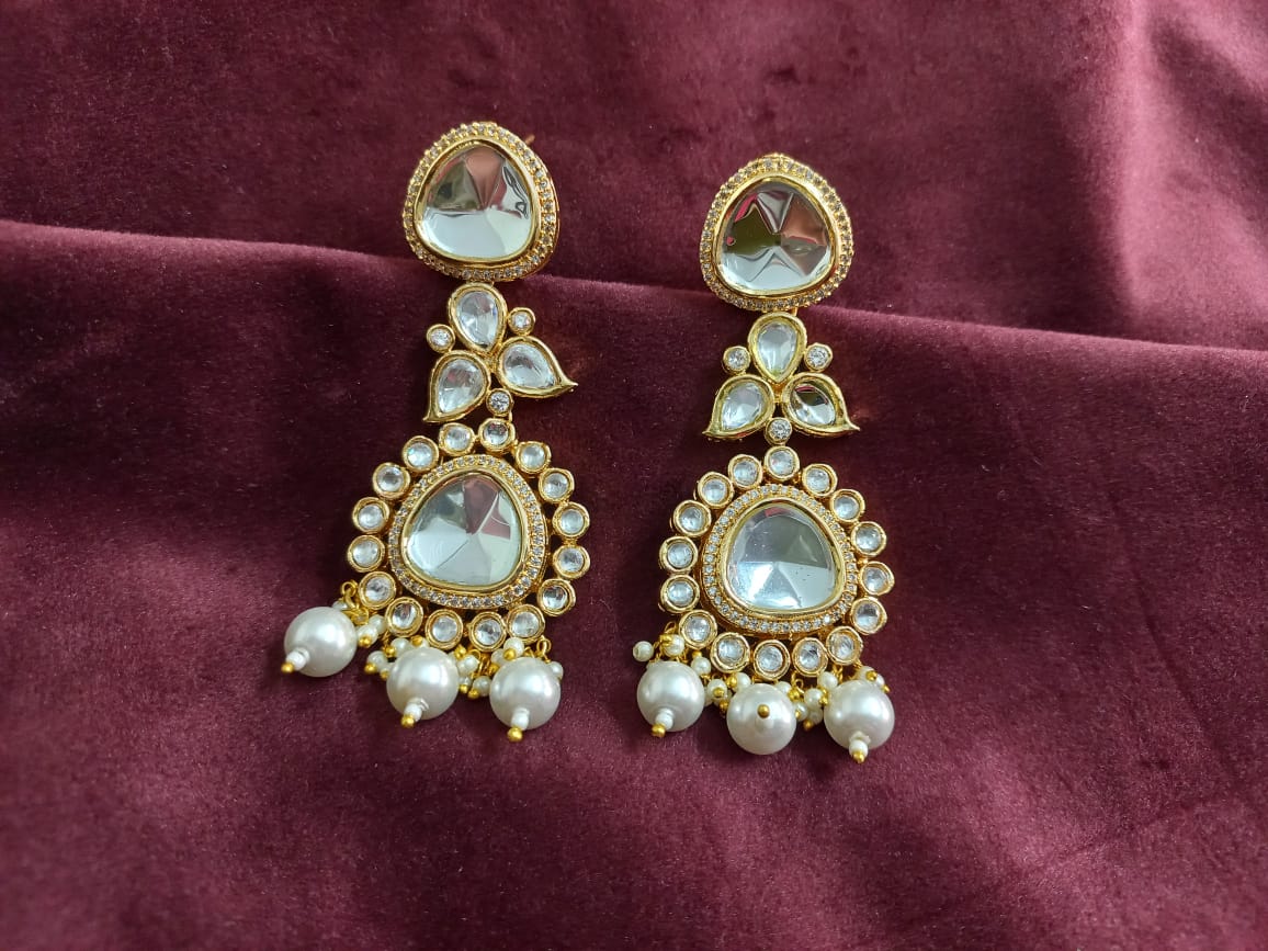 Rubina Kundan Earrings