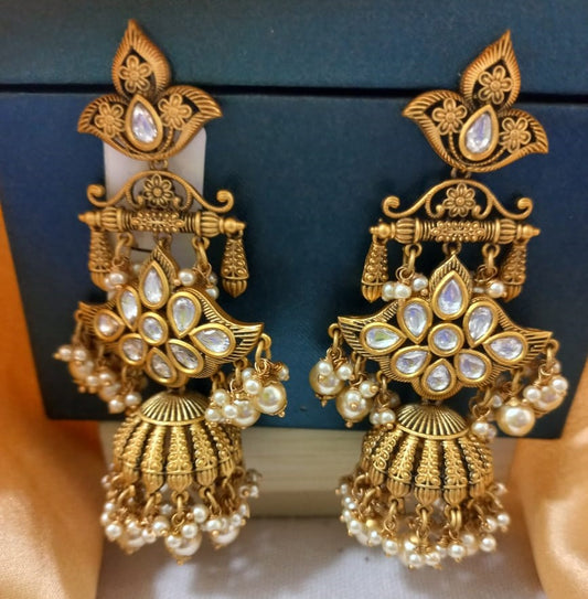 Ragvi Temple Earrings